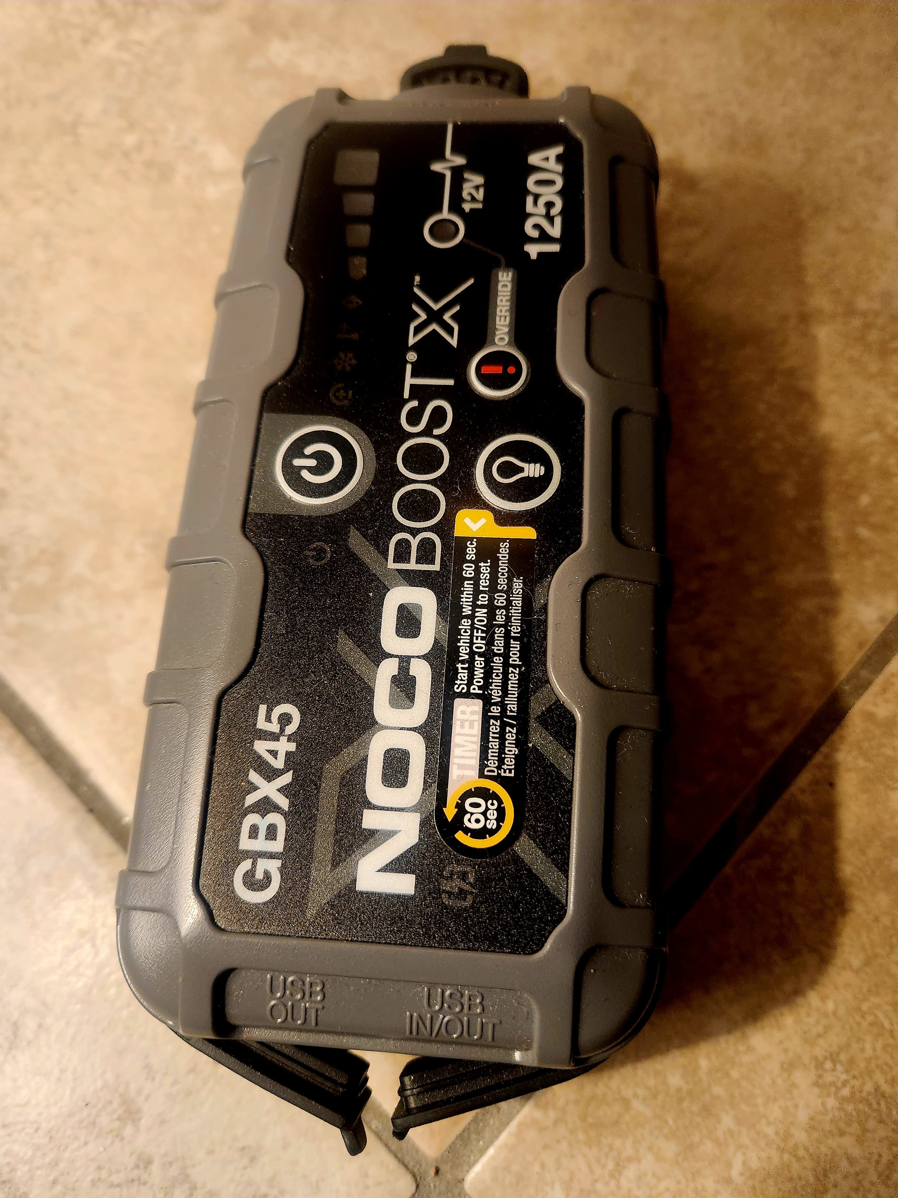 NOCO Boost X Portable Jump Starter – Powerful & Compact (Like New)